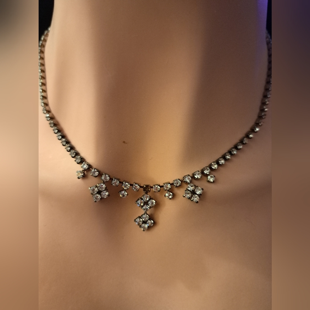 Elegant Rhinestone  Necklace